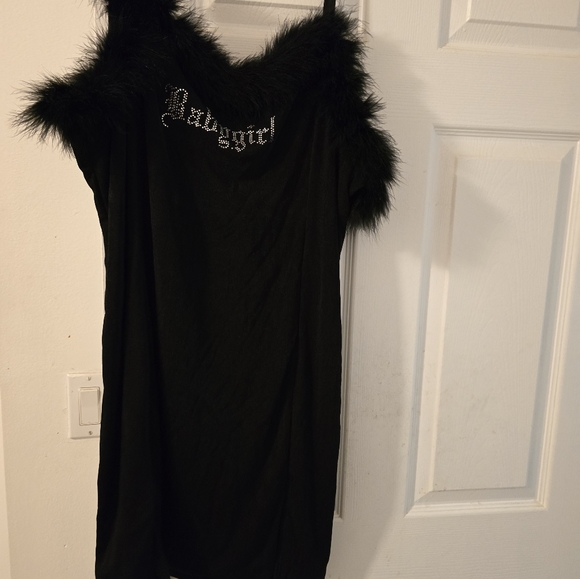 Babygirl black dress plus - Picture 2 of 5